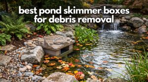 best pond skimmer boxes for debris removal