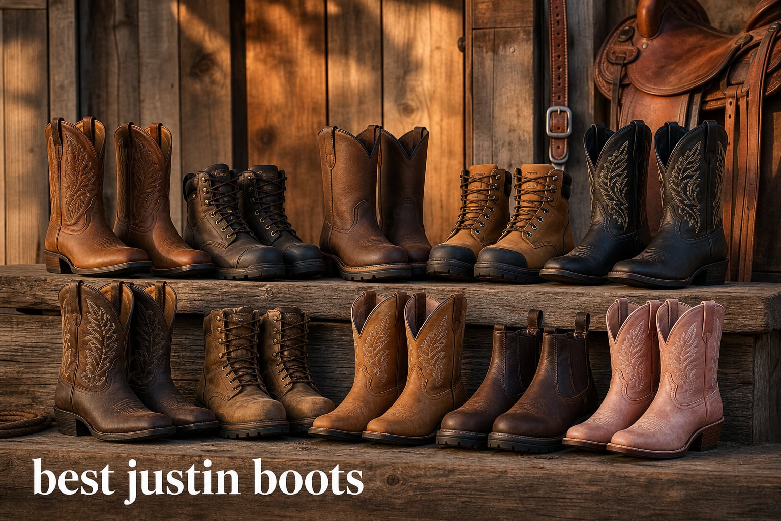 best justin boots