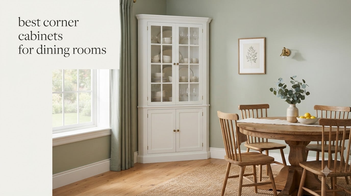 best corner cabinets for dining rooms