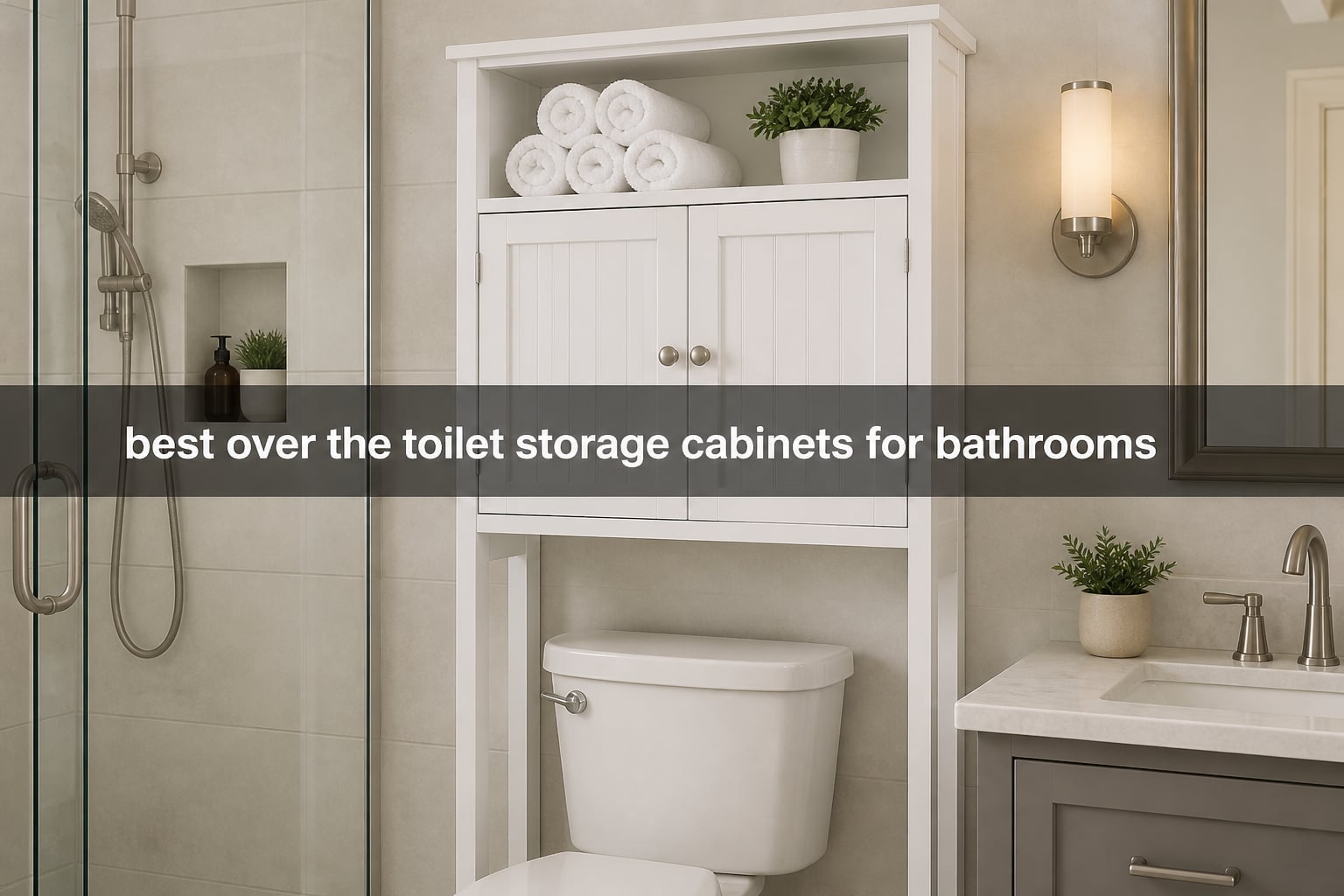 best over the toilet storage cabinets for bathrooms