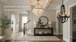 best foyer chandeliers for entryways