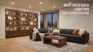 best recessed lighting for living rooms