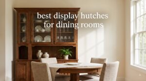 best display hutches for dining rooms