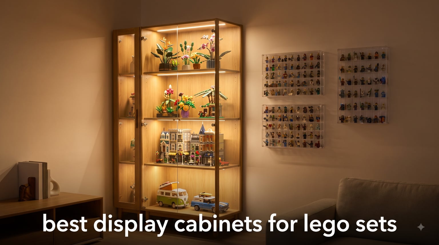 best display cabinets for lego sets