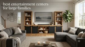 best entertainment centers for large families