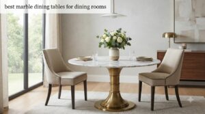 best marble dining tables for dining rooms