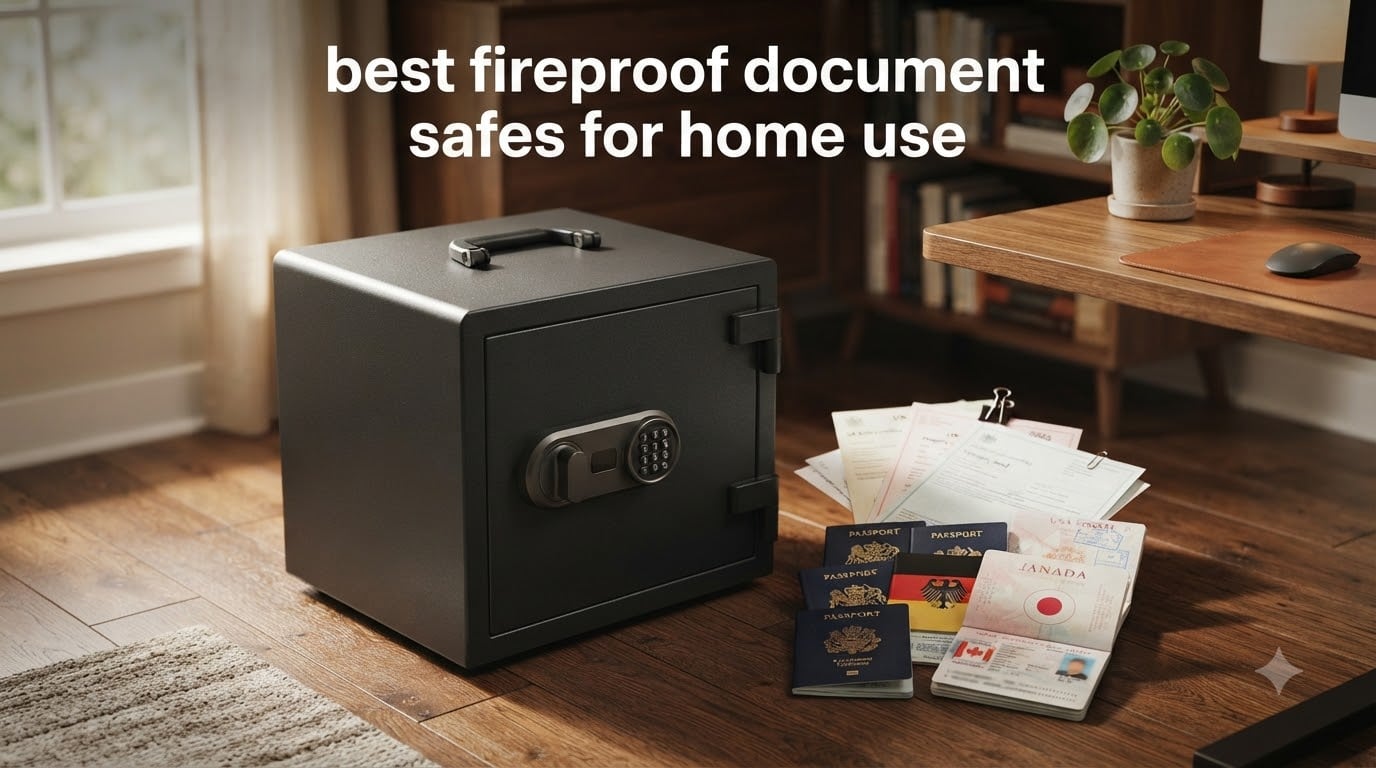 best fireproof document safes for home use