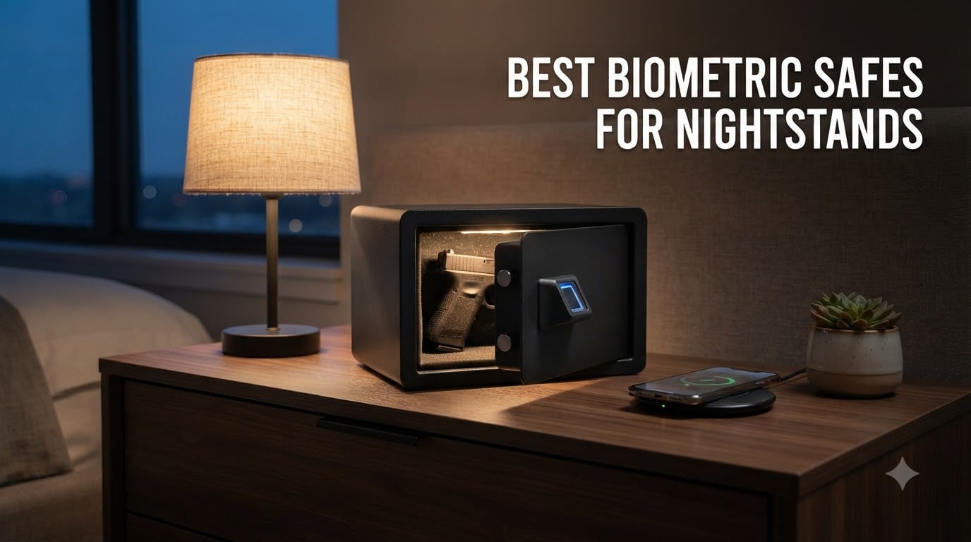best biometric safes for nightstands