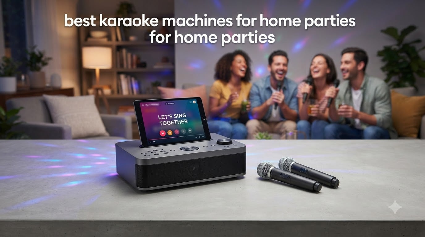 best karaoke machines for home parties