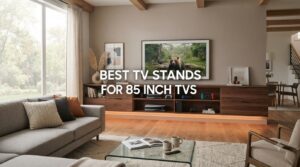 best tv stands for 85 inch tvs
