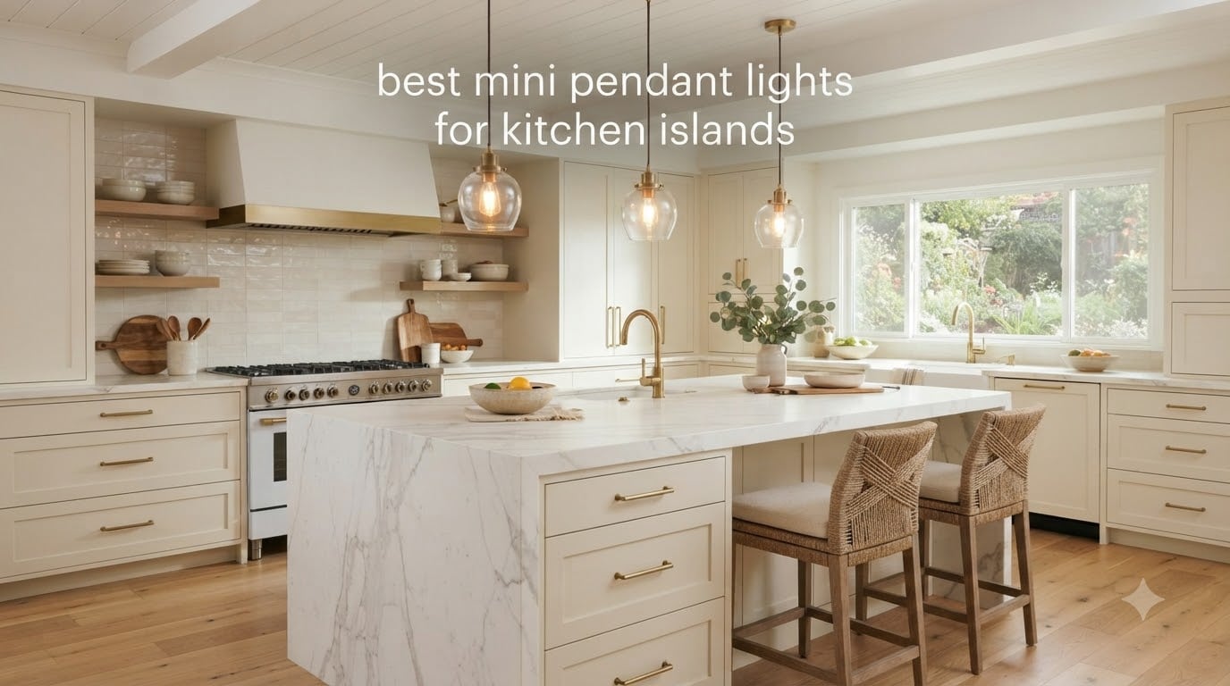 best mini pendant lights for kitchen islands