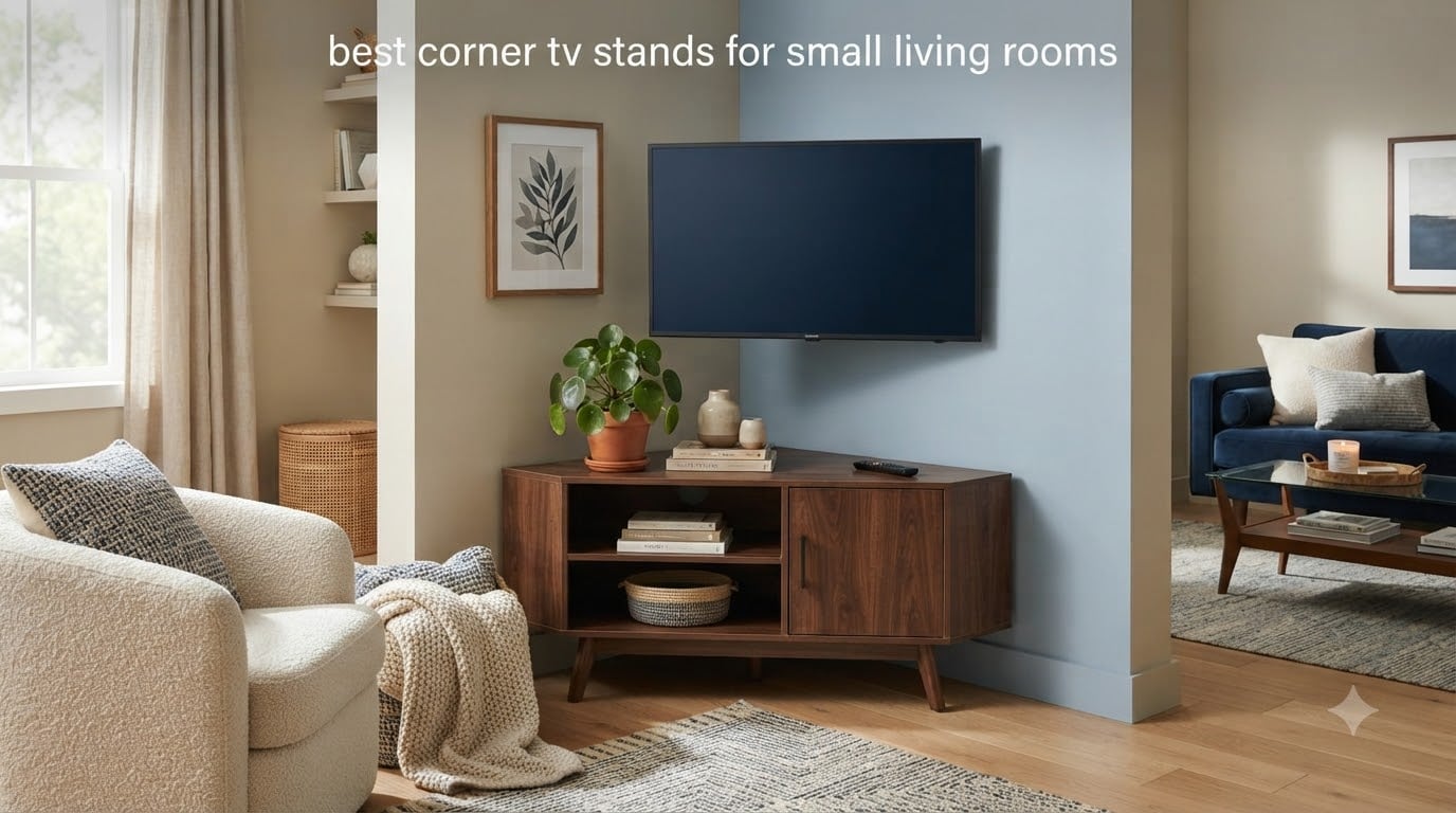 best corner tv stands for small living rooms