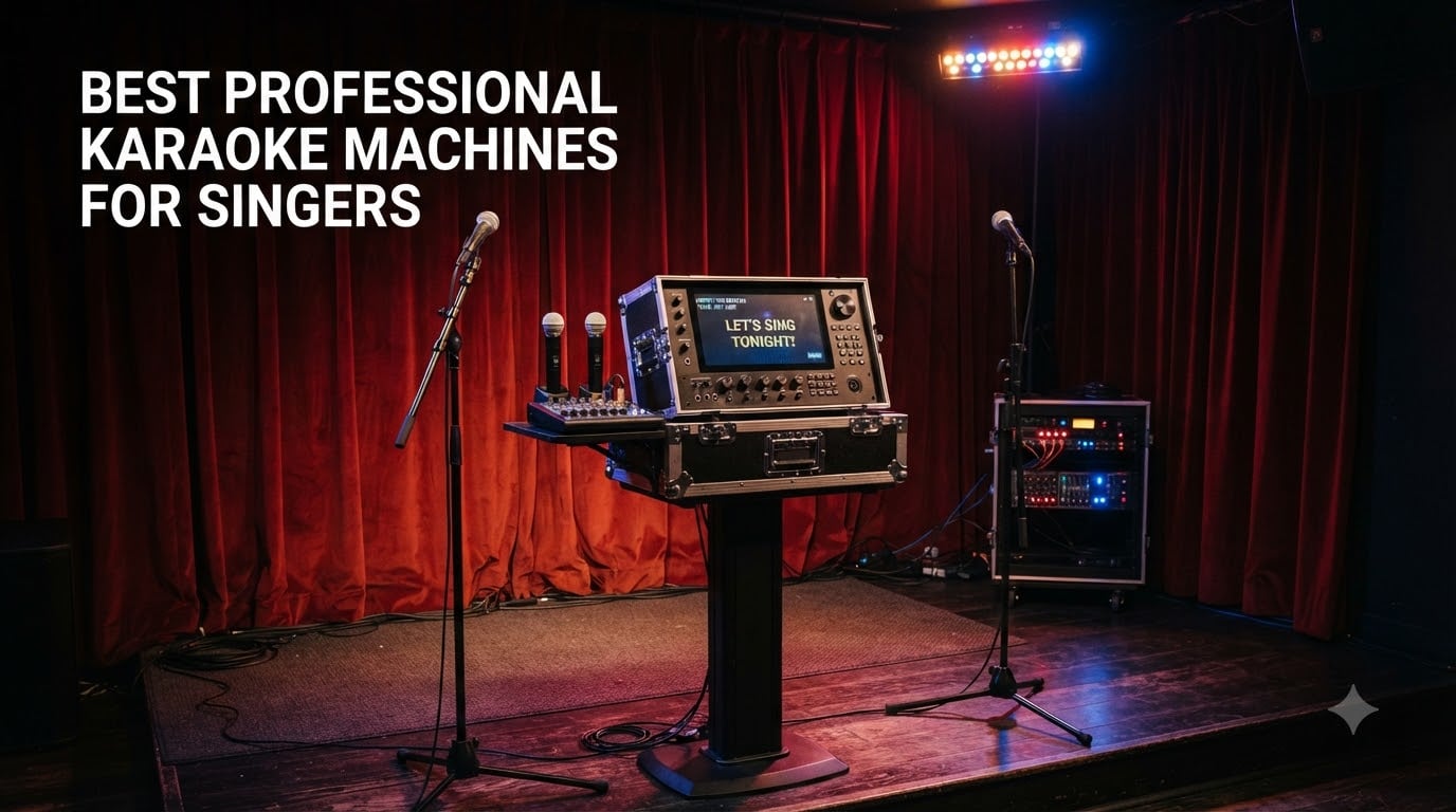 best professional karaoke machines for singers
