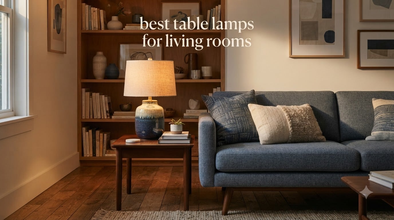 best table lamps for living rooms