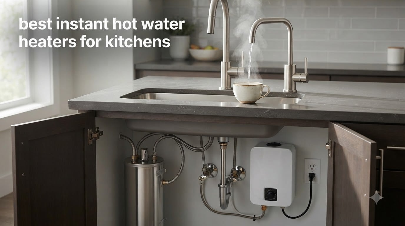 best instant hot water heaters for kitchens