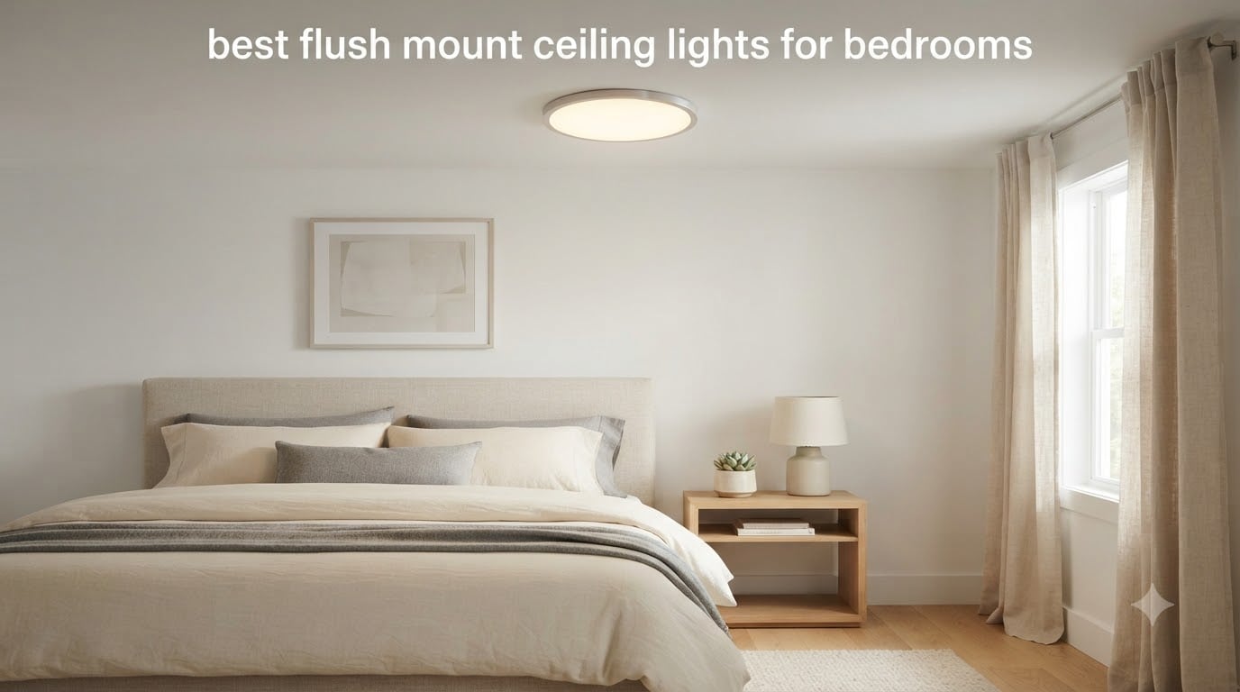 best flush mount ceiling lights for bedrooms