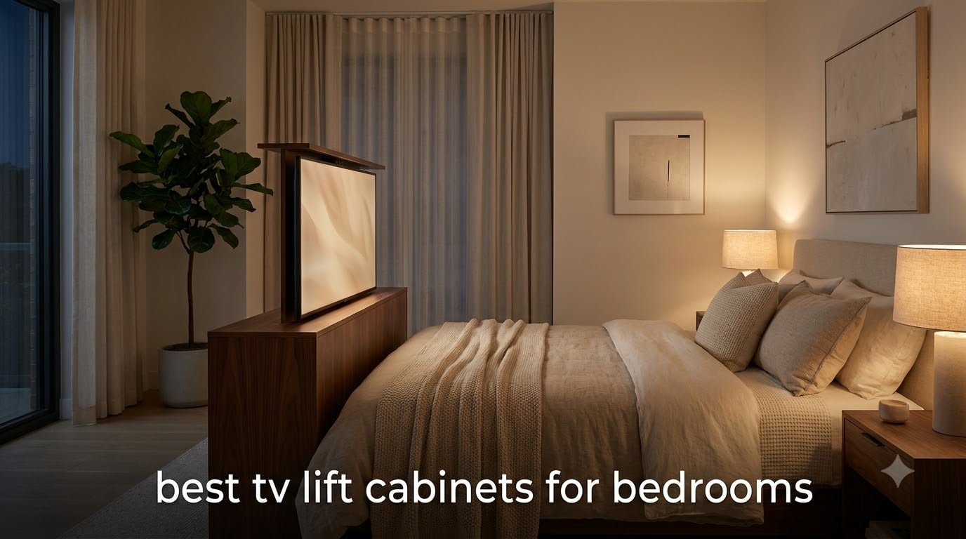 best tv lift cabinets for bedrooms