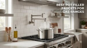 best pot filler faucets for gas ranges