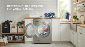best front load washers for large families