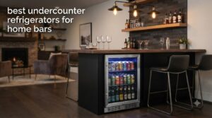 best undercounter refrigerators for home bars