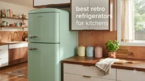 best retro refrigerators for kitchens