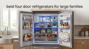 best four door refrigerators for large families
