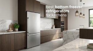 best bottom freezer refrigerators for kitchens