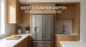 best counter depth refrigerators for small kitchens