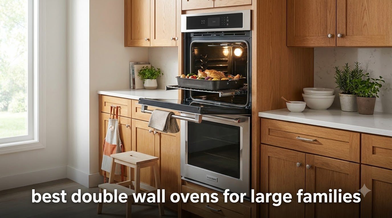 best double wall ovens for large families