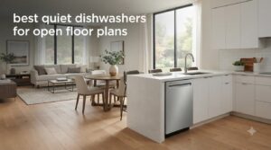 best quiet dishwashers for open floor plans