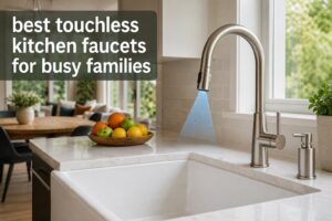 best touchless kitchen faucets for busy families