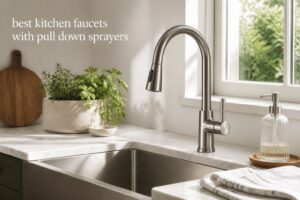 best kitchen faucets with pull down sprayers