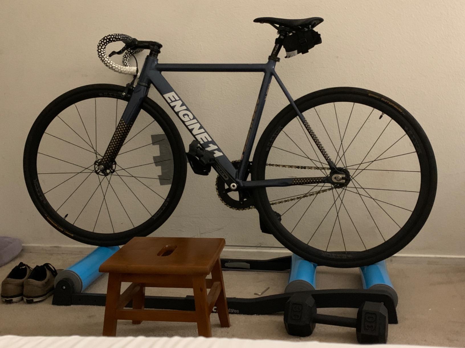 Garmin TacX Antares Indoor Retractable Bicycle Rollers 62 cm customer photo 2