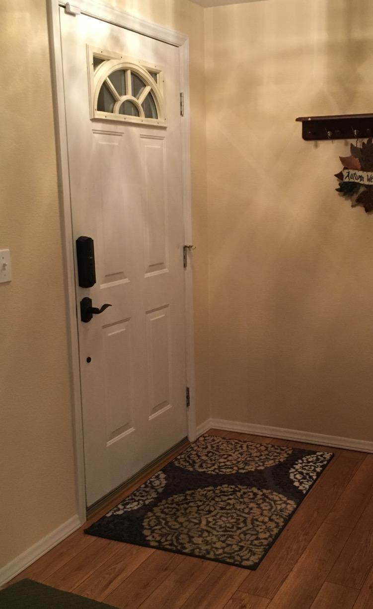 Schlage Connect Camelot Touchscreen Deadbolt with Built-In Alarm and Handleset Grip with Accent Lever, Satin Nickel, FE469NX ACC 619 CAM LH, Works with Alexa customer photo 2
