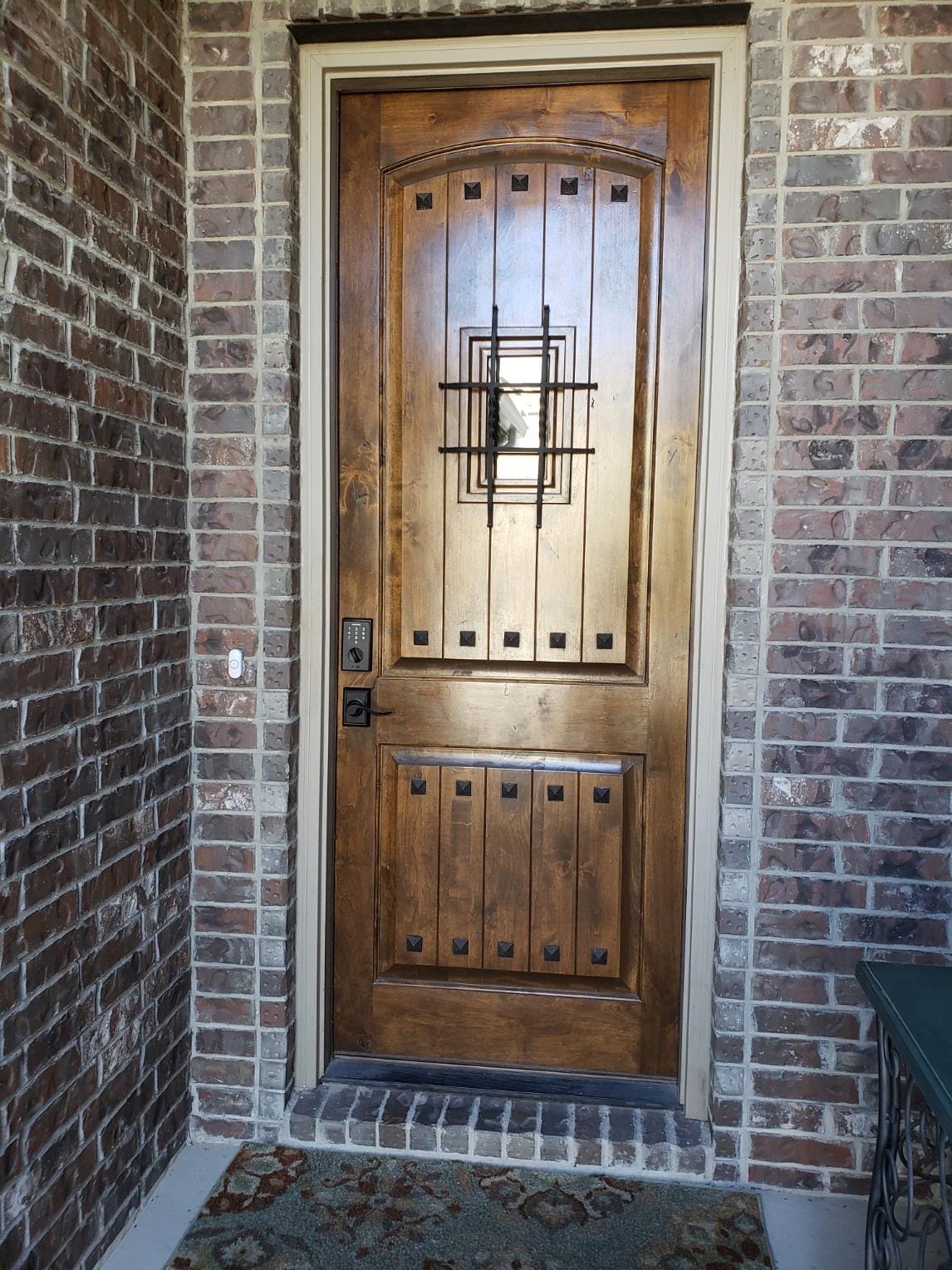 Schlage Touch Electronic Deadbolt Lock with Century Trim, Matte Black | Keyless entry door lock, Electronic touchscreen keypad deadbolt, 100% keyless, Certified security, Easy install, BE375 customer photo 2