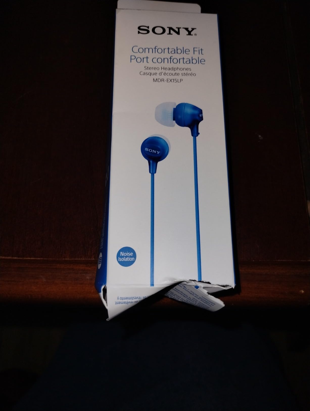 Sony MDREX15LP in-Ear Earbud Headphones, Black, Model Number: MDREX15LP/B, 9mm dome type driver units customer photo 1