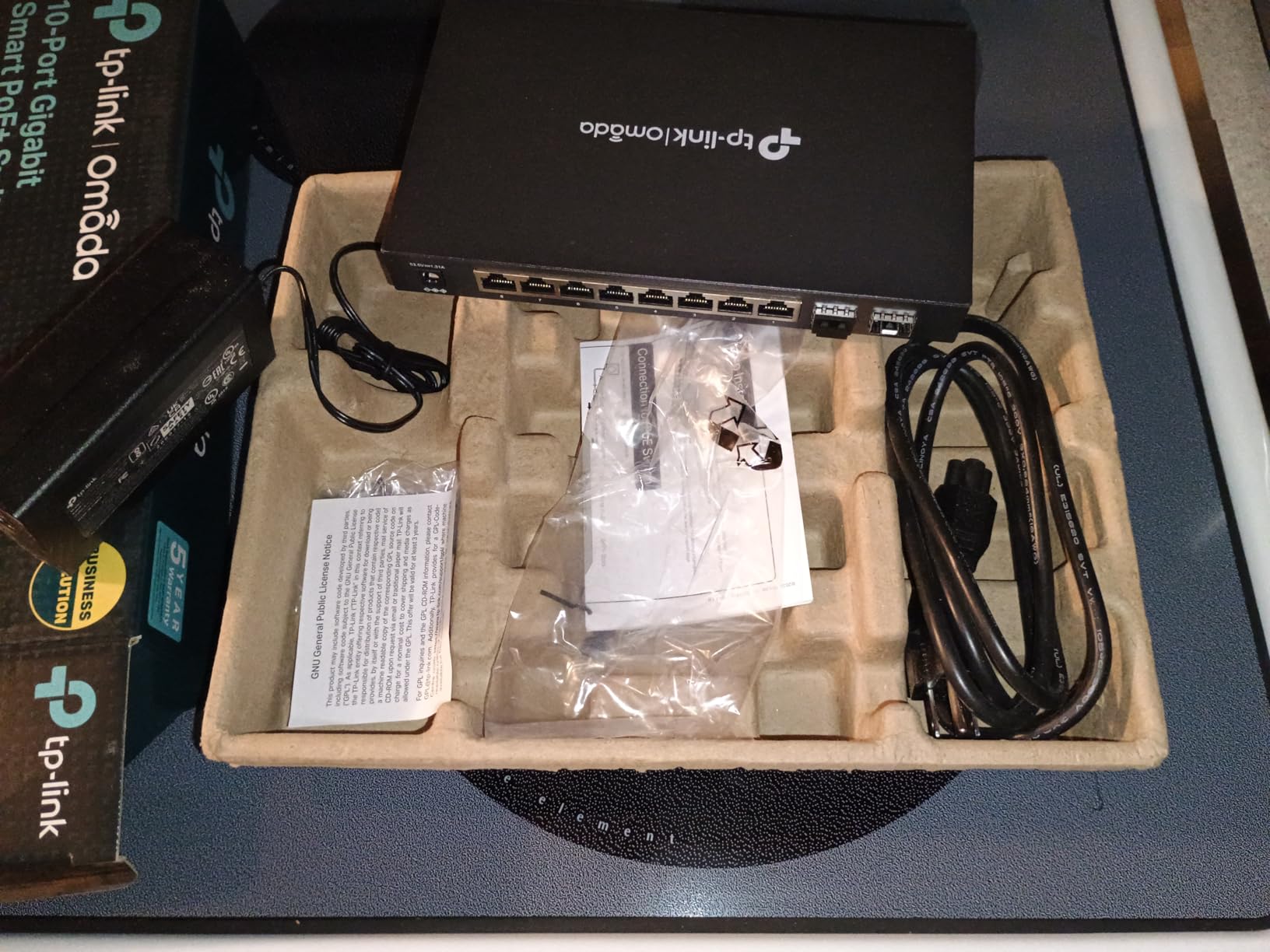 TP-Link TL-SG2210P V3 | Jetstream 8 Port Gigabit Smart Managed PoE Switch | 8 PoE+ Ports @61W, 2 SFP Slots | Omada SDN Integrated | PoE Recovery | IPv6 | Static Routing | Limited Lifetime Protection customer photo 2