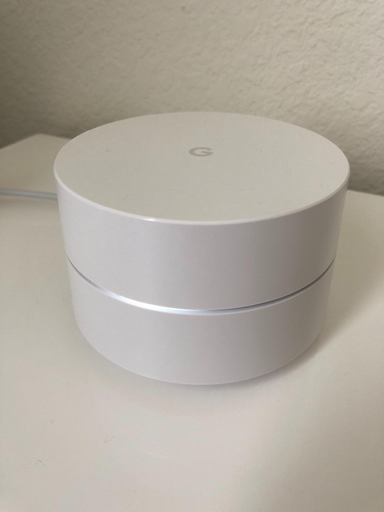 Google WiFi system, 3-Pack - Router Replacement for Whole Home Coverage (NLS-1304-25),White customer photo 2