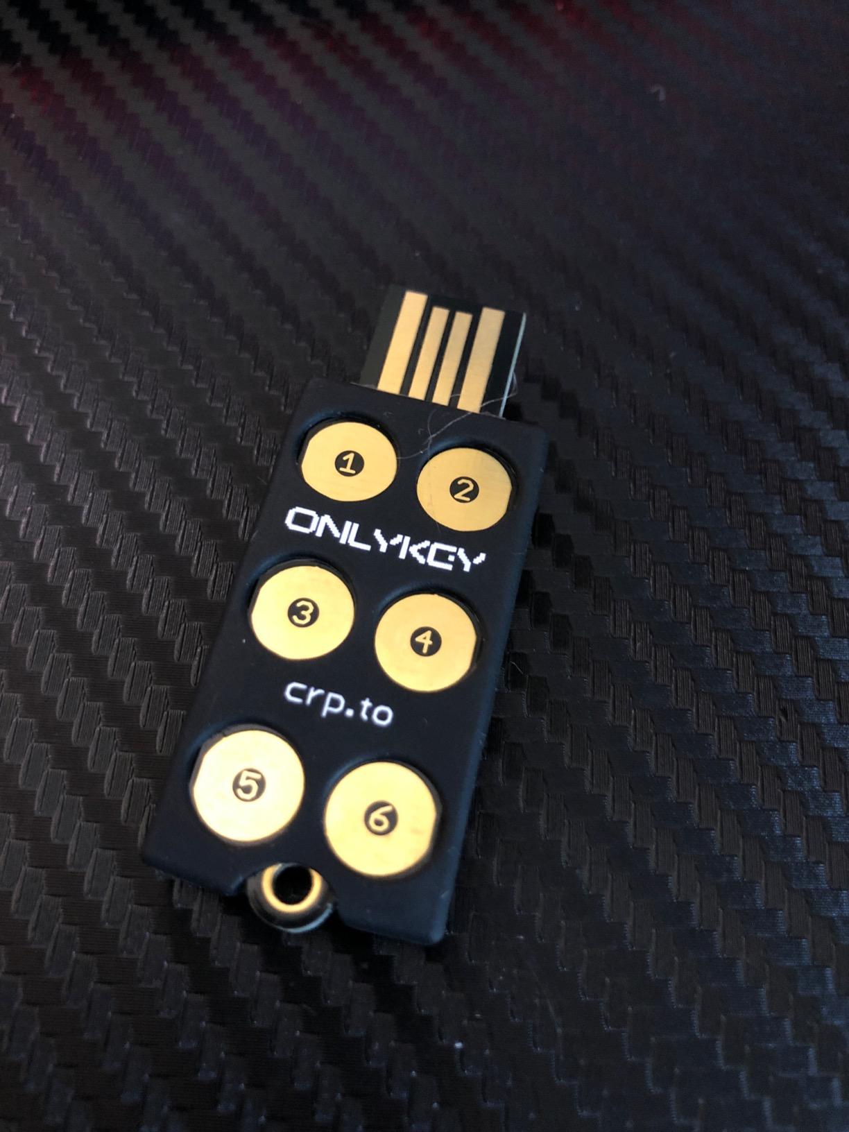 OnlyKey FIDO2 / U2F Security Key and Hardware Password Manager | Universal Two Factor Authentication | Portable Professional Grade Encryption | PGP/SSH/Yubikey OTP | Windows/Linux/Mac OS/Android customer photo 2