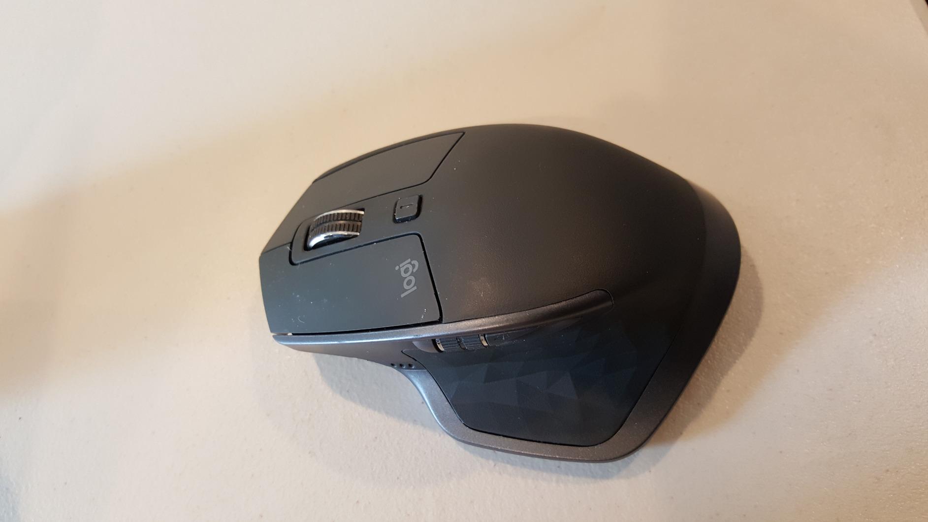 Logitech MX Master 2S Bluetooth Edition Wireless Mouse, Multi-Surface, Hyper-Fast Scrolling, Ergonomic, Rechargeable, Connects Up to 3 Mac/PC Computers,Color-Graphite. customer photo 2