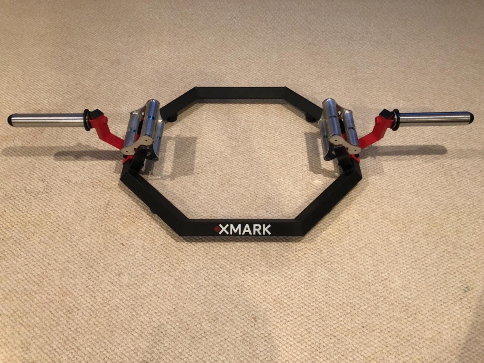 Hex Trap Bar, Specialty Barbell with Rotating Tri-Grip Handles in 30mm, 38mm, and 45mm Diameter, Fits Bumper Plates and Weight Plates with 2