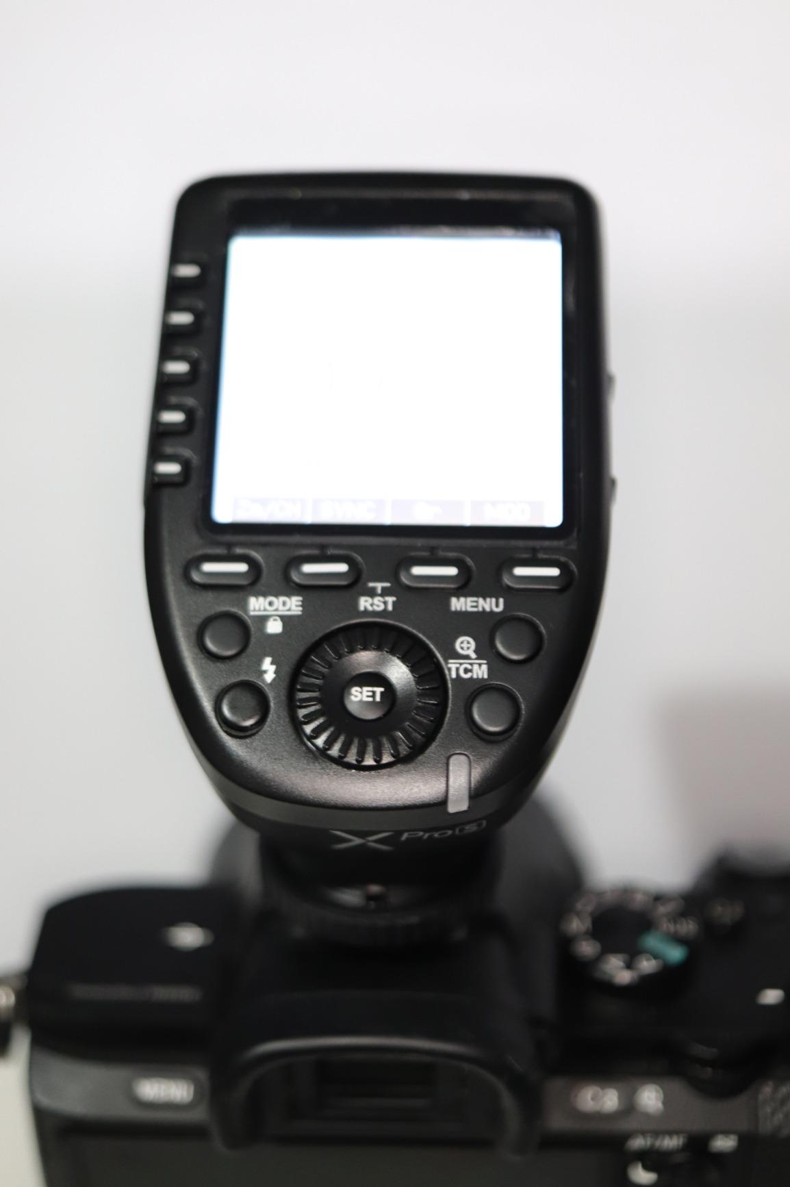 Godox XproS Xpro-S TTL Wireless Flash Trigger Compatible with Sony | 1/8000s HSS Support, TTL-Convert-Manual Function, Large LCD Screen, 5 Dedicated Group Buttons and 11 Customizable Settings customer photo 2