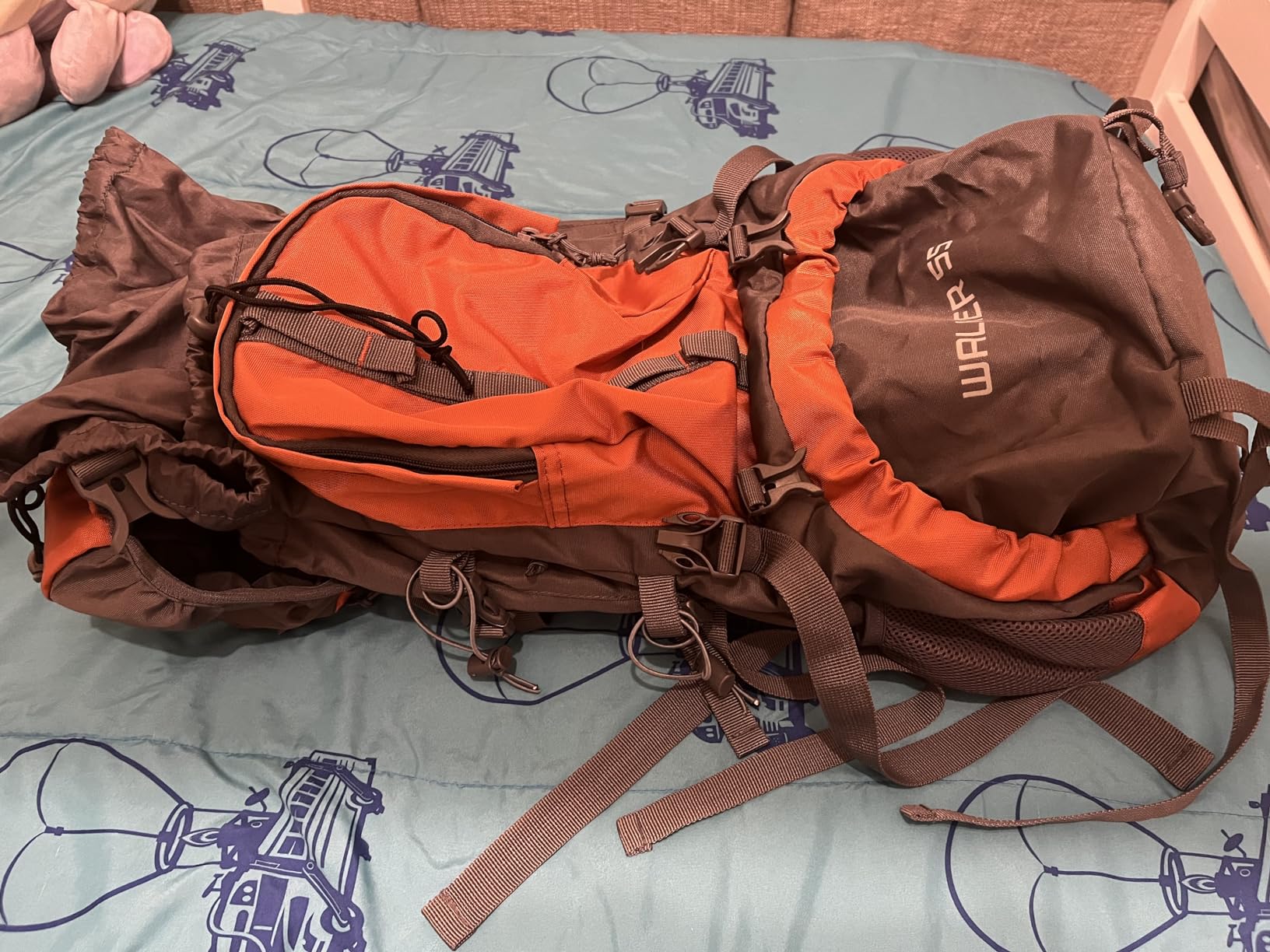 Tripole Walker 65 Litres Rucksack | Internal Frame With Metal Rod | Rain Cover | Bottom Opening | Laptop Section customer photo 1