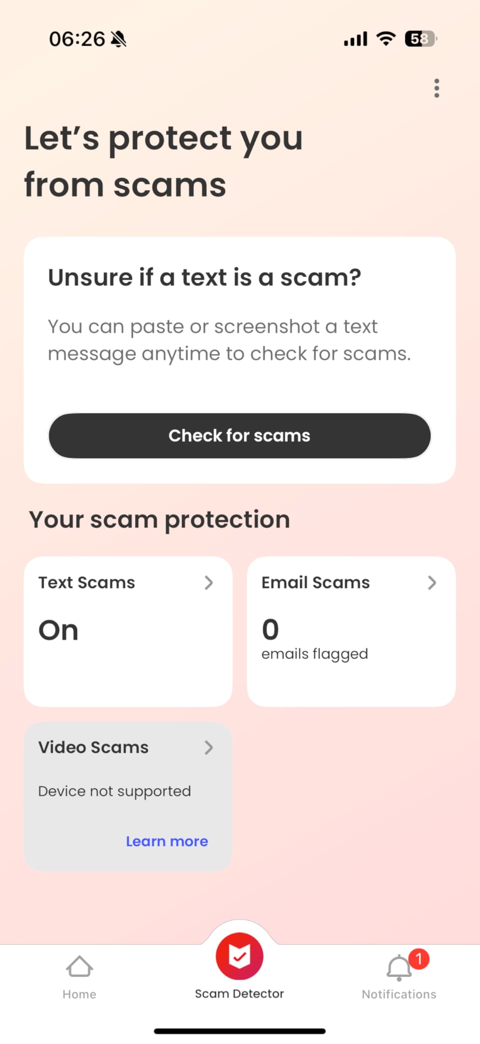 McAfee Total Protection 2026 Antivirus Software, 10+ Devices | Auto-Renews | 1-year subscription includes VPN, text, email and video scam protection, identity monitoring and password manager customer photo 2
