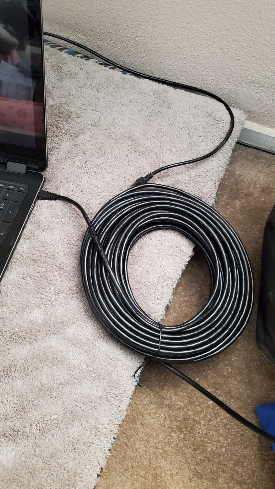 Ultra Clarity Cables Cat6 Ethernet Cable 100 FT 10Gbps Long Cable, Black customer photo 2