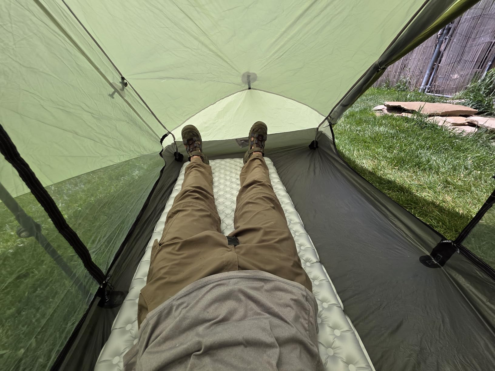LANSHAN Ultralight Waterproof 1-2 Person Backpacking Tent customer photo 1