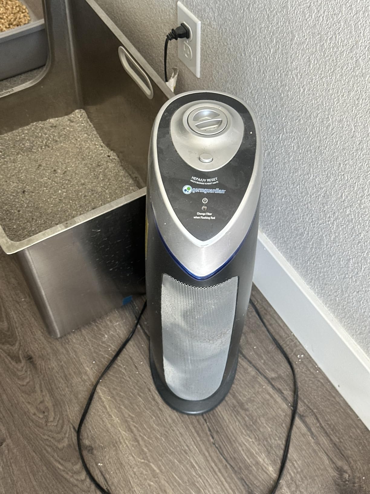 GermGuardian HEPA Air Purifier - Large Room Air Purifier for Bedroom, Office, Dorm, and Home - AC4825W - 22