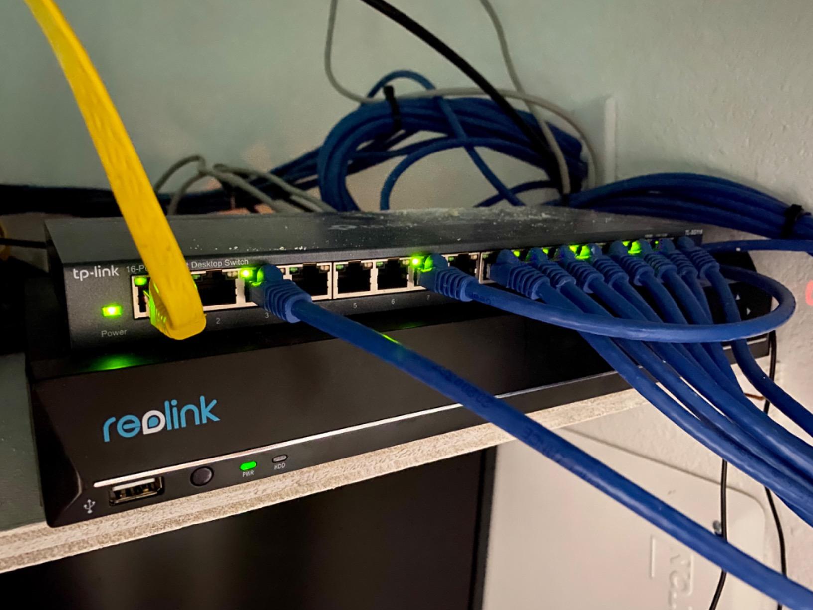 TP-Link TL-SG116, 16 Port Gigabit Unmanaged Ethernet Switch | Desktop/Wall Mount, Fanless, Sturdy Metal w/Shielded Ports, Traffic Optimization customer photo 1