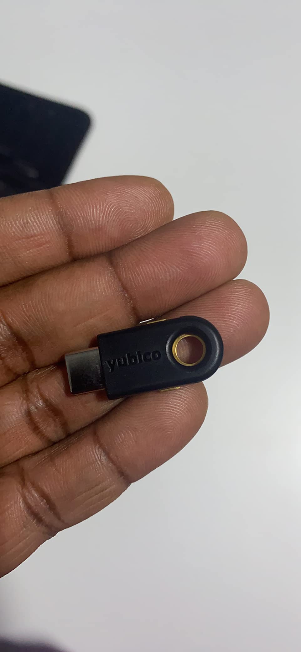 Yubico - YubiKey 5C - Multi-Factor authentication (MFA) Security Key and passkey, Connect via USB, FIDO Certified - Protect Your Online Accounts (5C) customer photo 1