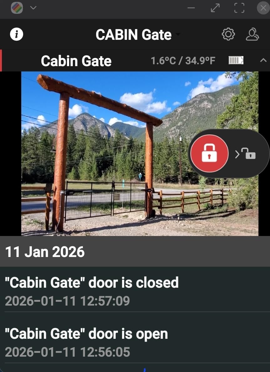 ismartgate LITE Smart Gate Opener Remote, APP Control, Compatible with Apple Homekit, Amazon Alexa, Google Assistant and IFTTT. Compatible with All Gates. Wireless sensor included. customer photo 2